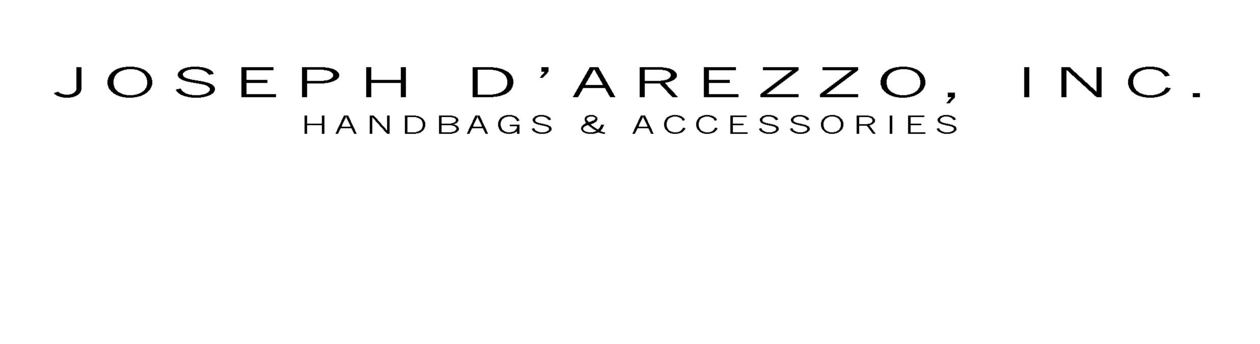 Joseph d'Arezzo, Inc.